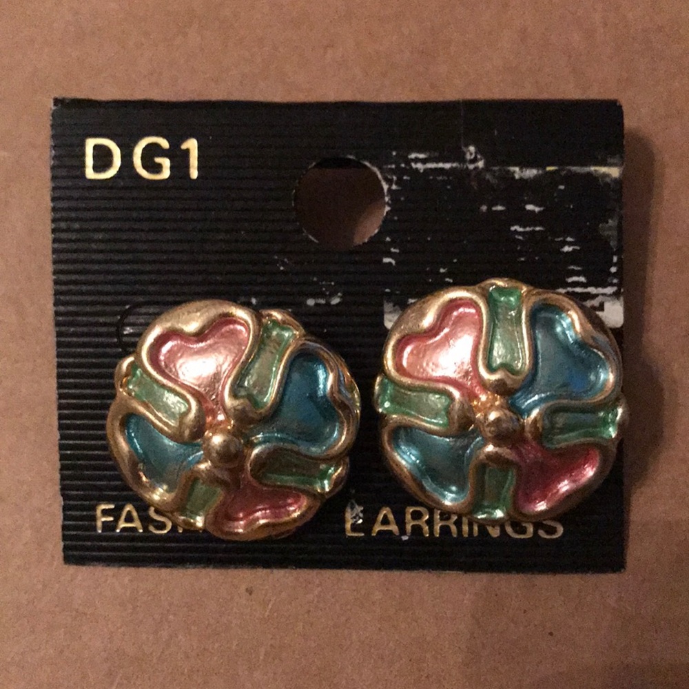 Pierced earrings